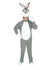 BUGS BUNNY DELUXE COSTUME, ADULT - STD - Back