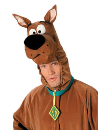 SCOOBY-DOO DELUXE COSTUME, ADULT - STD - Back