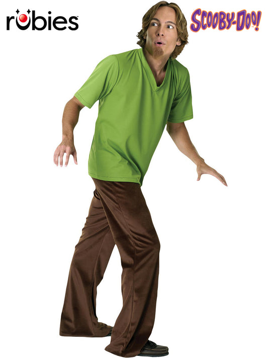 SHAGGY DELUXE COSTUME, ADULT - STD - Front