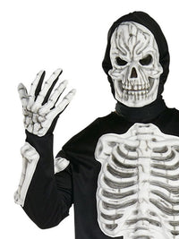 SKELETON EVA COSTUME, ADULT - Back