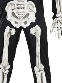 SKELETON EVA COSTUME, ADULT - Side
