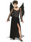 KISS OF DARKNESS COSTUME, ADULT - Front