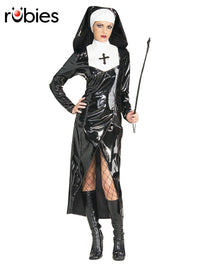MOTHER SUPERIOR SECRET WISHES COSTUME, ADULT - STD - Front