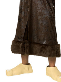 BARNEY RUBBLE DELUXE COSTUME, ADULT - Side
