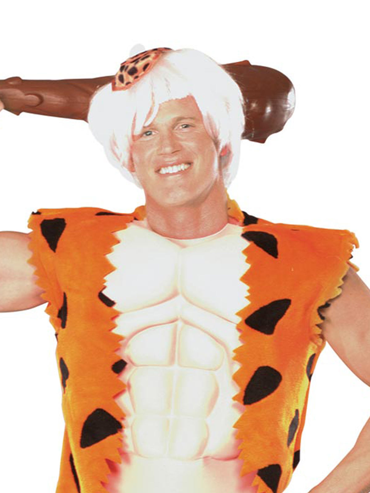 BAMM BAMM FLINTSTONE DELUXE COSTUME, ADULT - Back