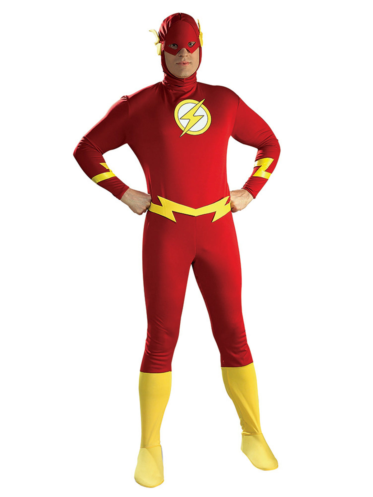 THE FLASH COSTUME, ADULT - Back
