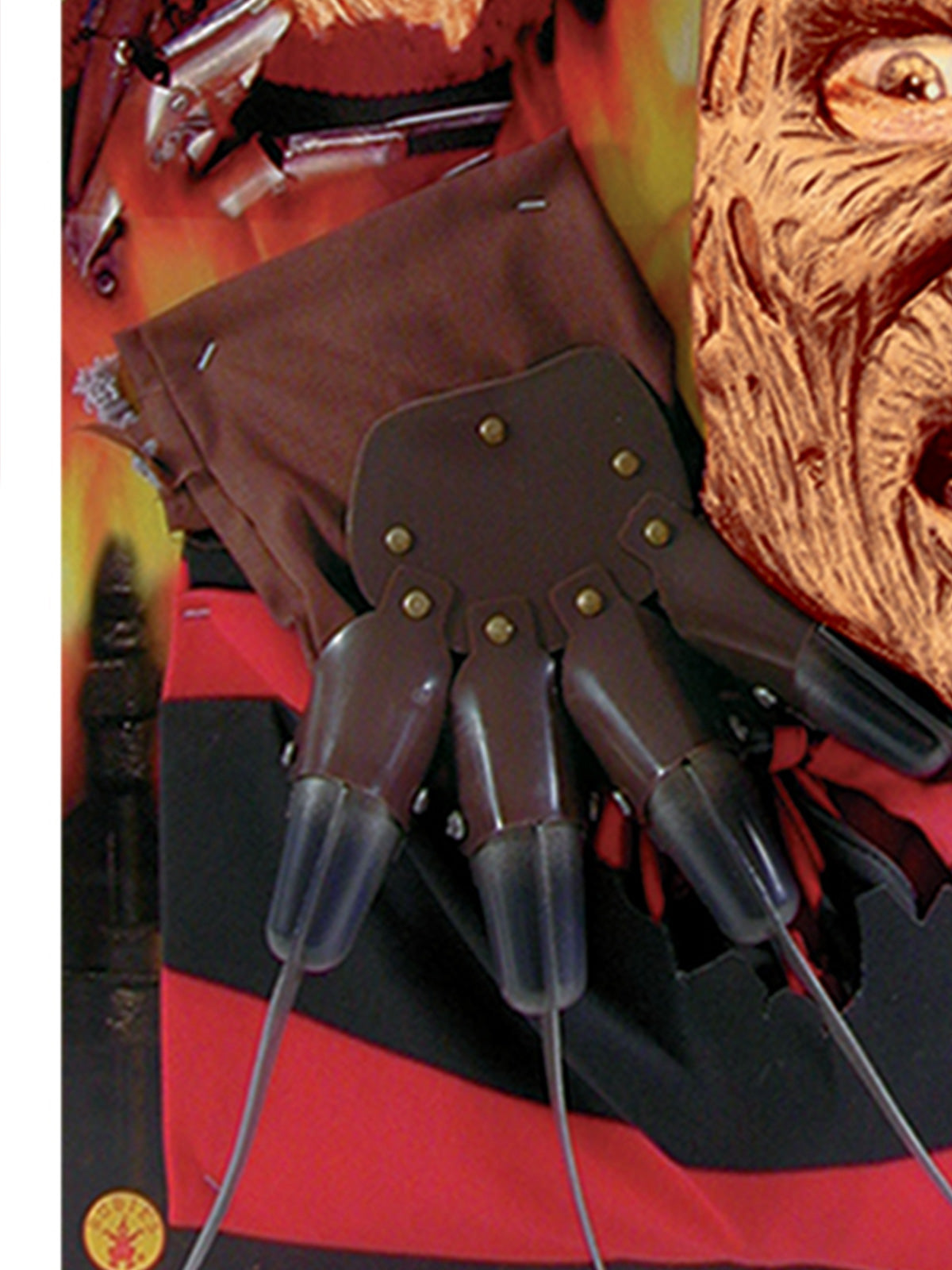FREDDY KREUGER COSTUME KIT, ADULT - STD - Back