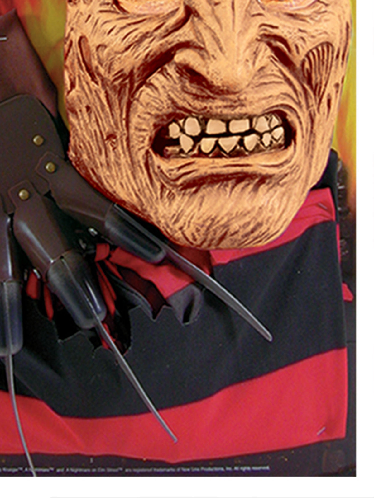 FREDDY KREUGER COSTUME KIT, ADULT - STD - Side