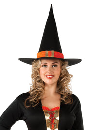 GOTHIC WITCH DELUXE COSTUME, ADULT - PLUS - Back