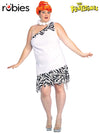 WILMA FLINTSTONE CLASSIC COSTUME, PLUS - PLUS - Front