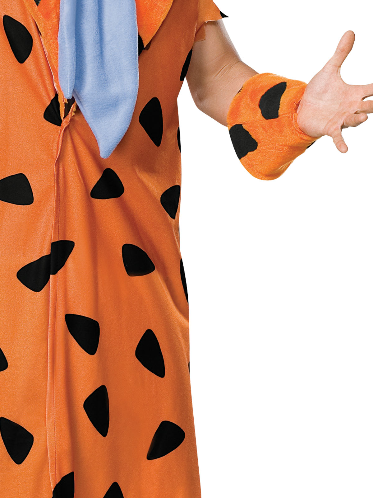 FRED FLINTSTONE DELUXE COSTUME, ADULT - PLUS - Side