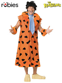 FRED FLINTSTONE DELUXE COSTUME, ADULT - PLUS - Front