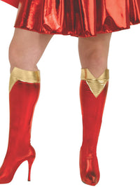 SUPERGIRL DELUXE COSTUME, PLUS - PLUS - Side