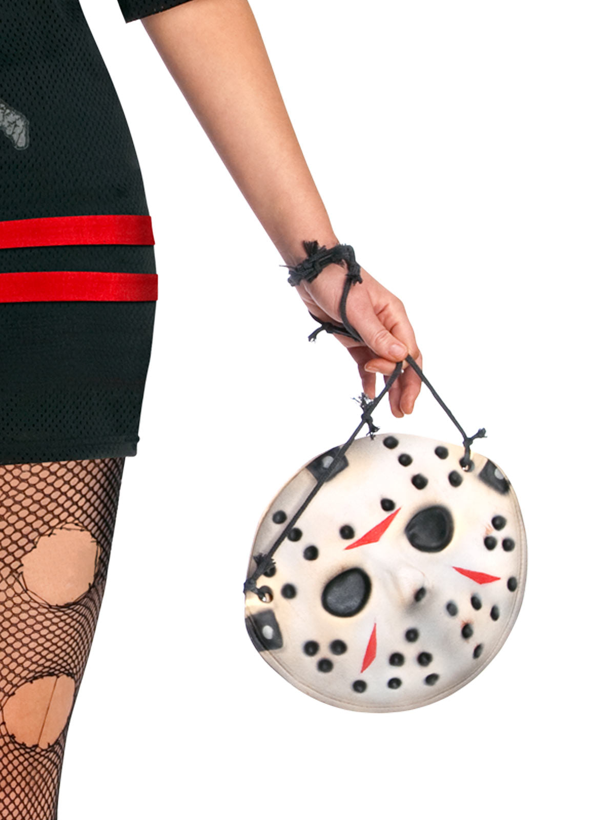 JASON VOORHEES SEXY COSTUME, PLUS - PLUS - Side