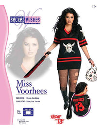 JASON VOORHEES SEXY COSTUME, PLUS - PLUS - Packaging