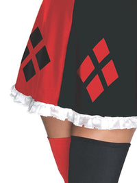 HARLEY QUINN DELUXE COSTUME, ADULT - PLUS - Packaging