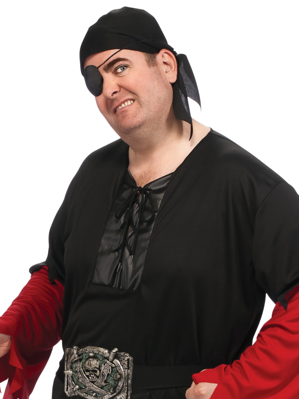 PIRATE GUY COSTUME, ADULT - STD - Back