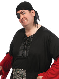 PIRATE GUY COSTUME, ADULT - STD - Back