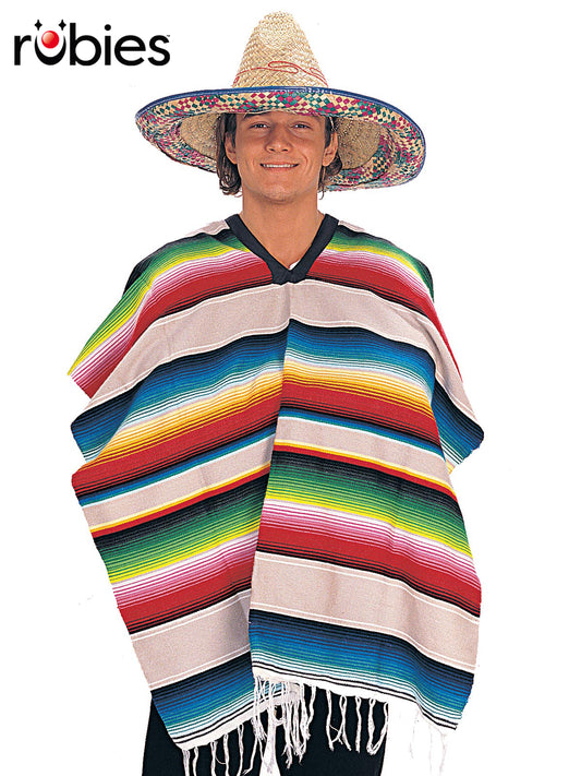 MEXICAN PONCHO, ADULT - STD - Front