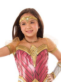 WONDER WOMAN PREMIUM COSTUME, CHILD - Back