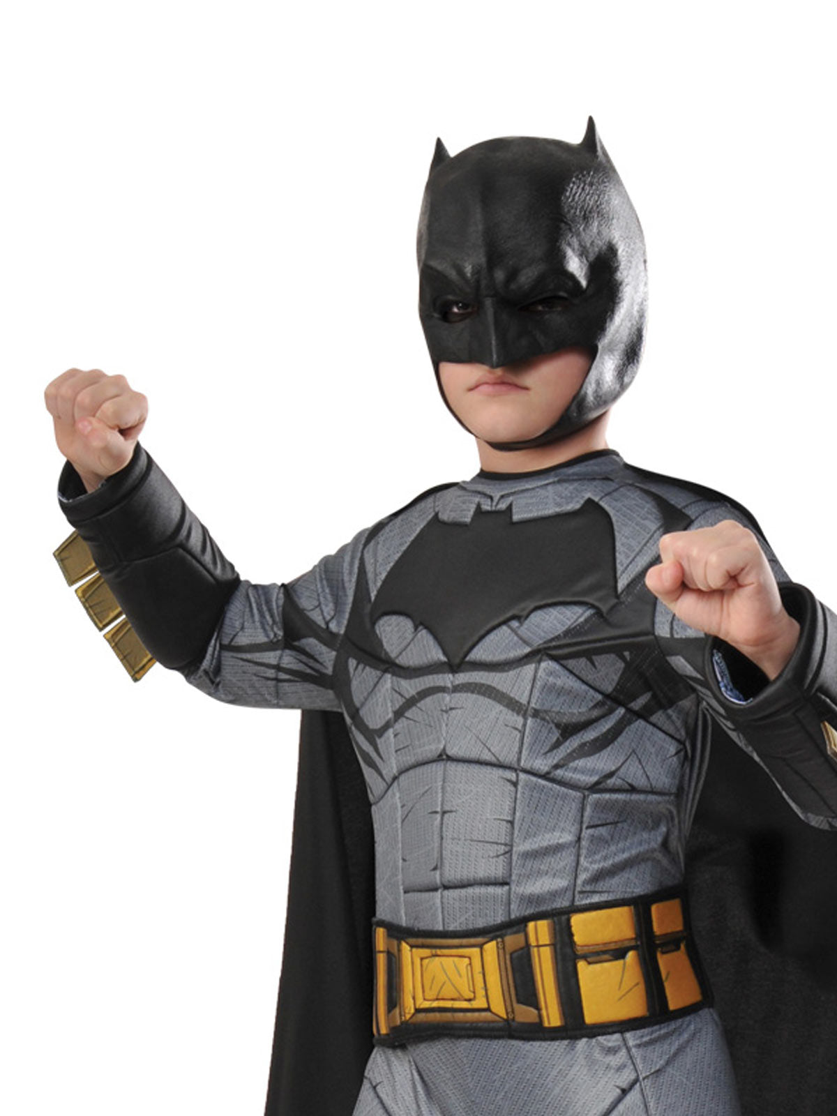 BATMAN PREMIUM DOJ COSTUME, CHILD - 6-8 YRS - Back