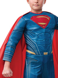SUPERMAN PREMIUM COSTUME, CHILD - 6-8 YRS - Back