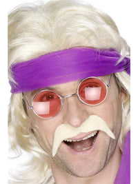 70's MOUSTACHE, ADULT - Front