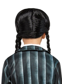 WEDNESDAY WIG (NETFLLIX SERIES) - CHILD - Back