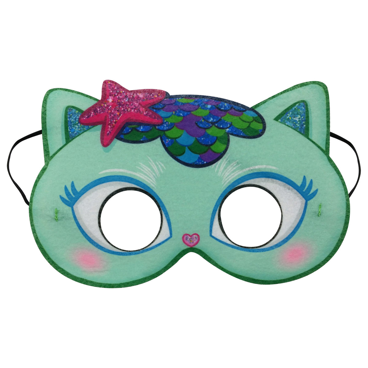 GABBY'S DOLLHOUSE FELT MASK ASSORTMENT 4PK SIZE 3+