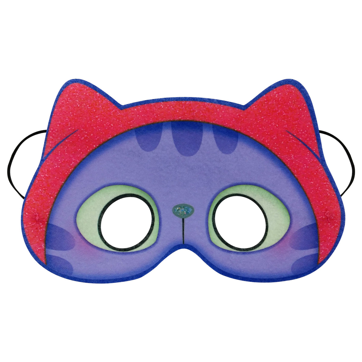 GABBY'S DOLLHOUSE FELT MASK ASSORTMENT 4PK SIZE 3+ - Side