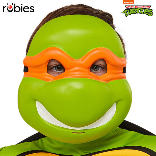 TMNT MICHELANGELO 1/2 MASK - CHILD - Front