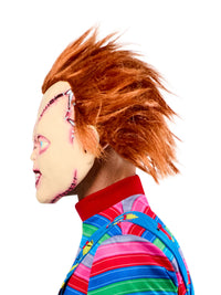 CHUCKY STITCHED-UP 3/4 MASK - ADULT - Back