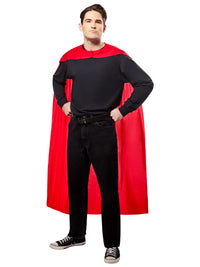 SUPERMAN ADULT CAPE - ONE SIZE