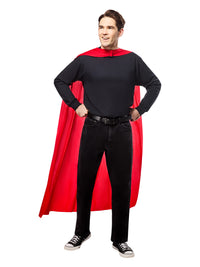 SUPERMAN ADULT CAPE - ONE SIZE - Side