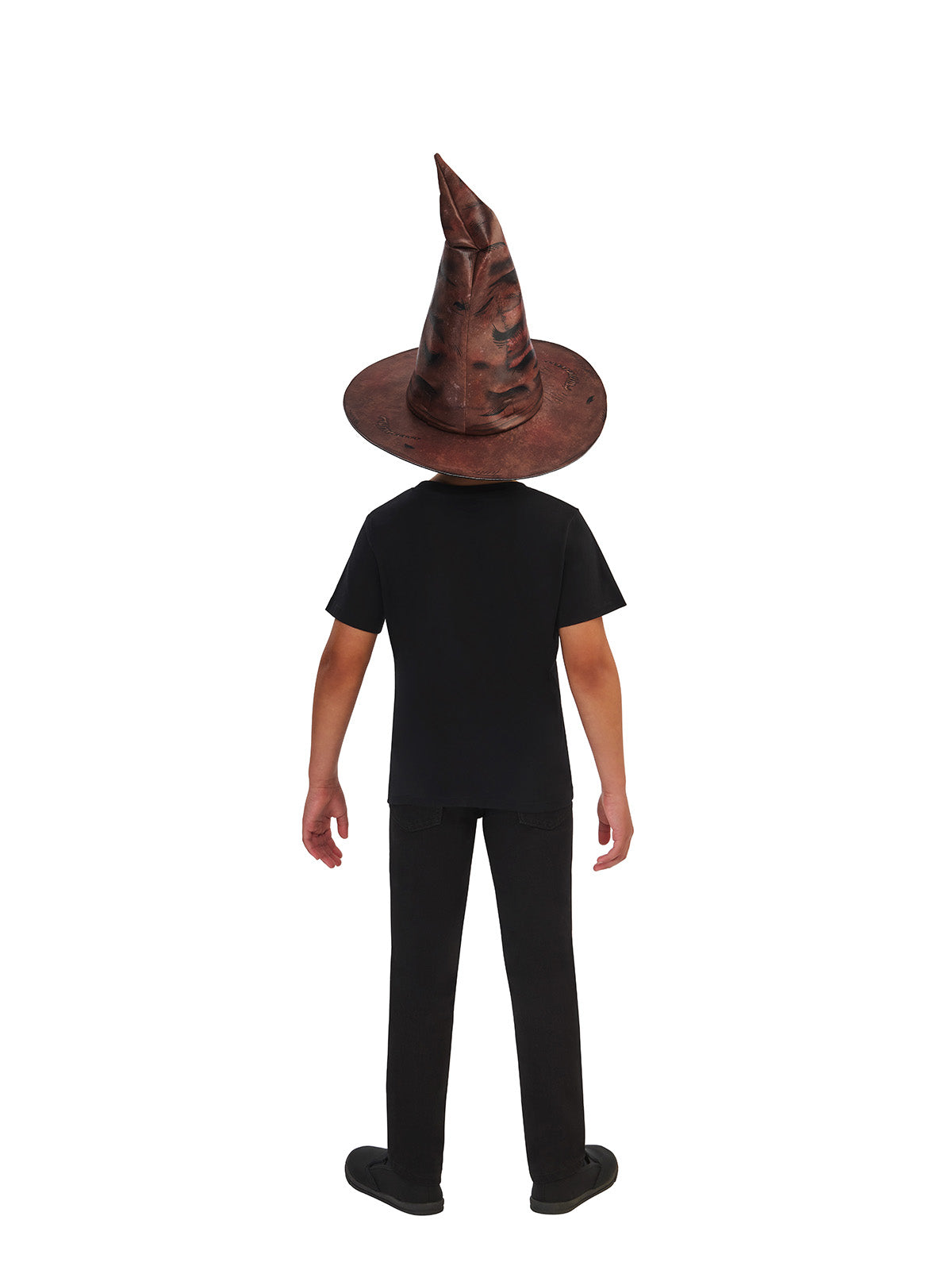 HARRY POTTER SORTING HAT WITH HOUSE BADGES