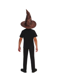 HARRY POTTER SORTING HAT WITH HOUSE BADGES