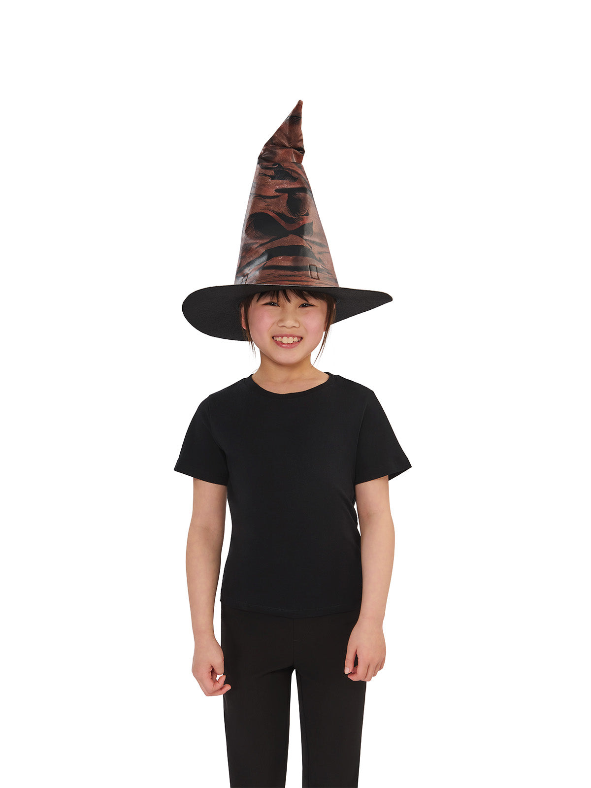 HARRY POTTER SORTING HAT WITH HOUSE BADGES