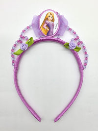 RAPUNZEL BEADED TIARA - Side