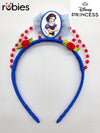 SNOW WHITE BEADED TIARA - Front