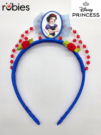 SNOW WHITE BEADED TIARA - Front