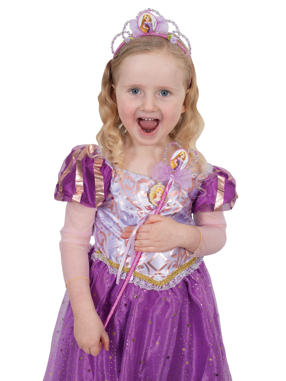 RAPUNZEL BEADED WAND - Back