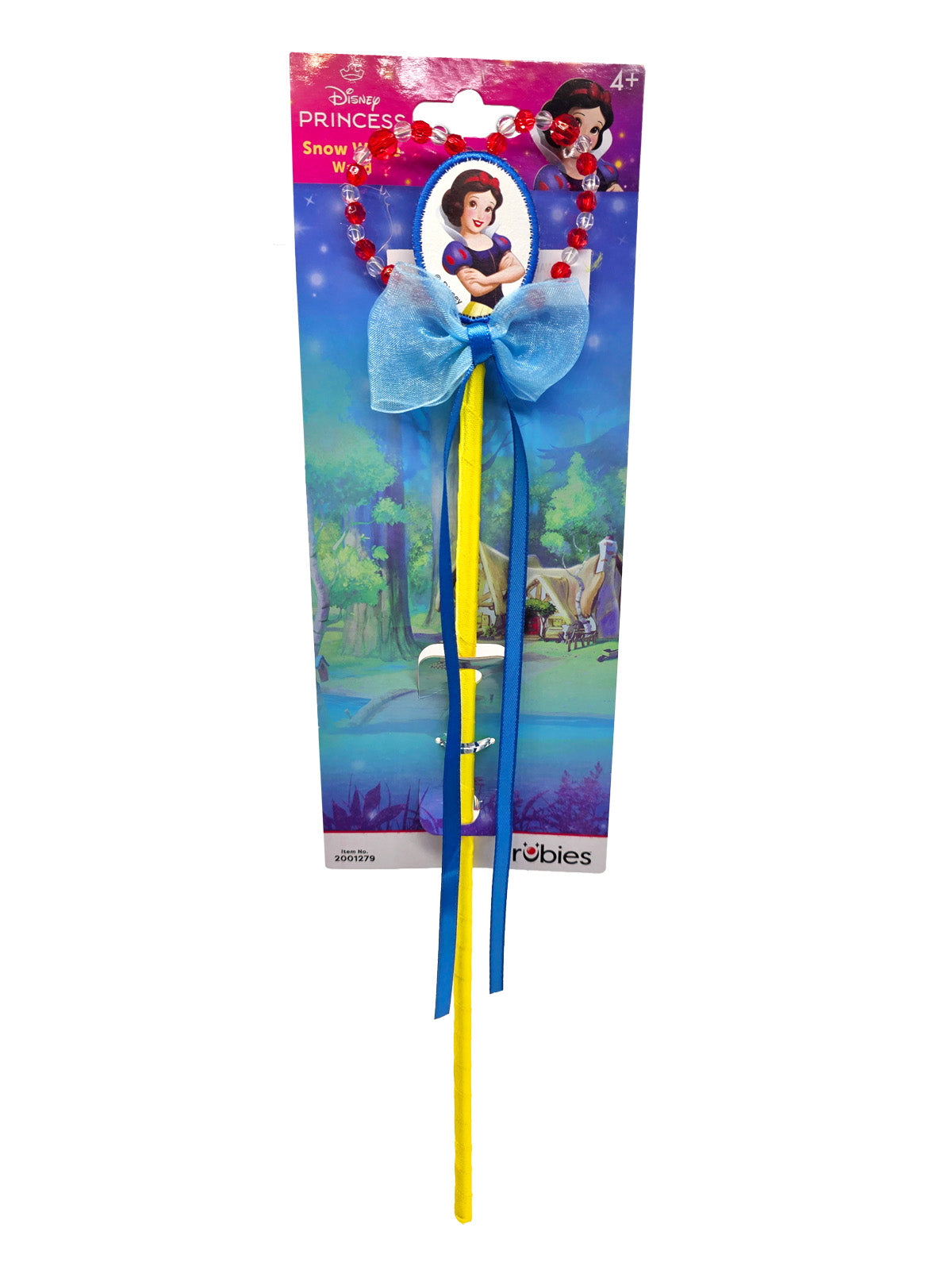 SNOW WHITE BEADED WAND - Back