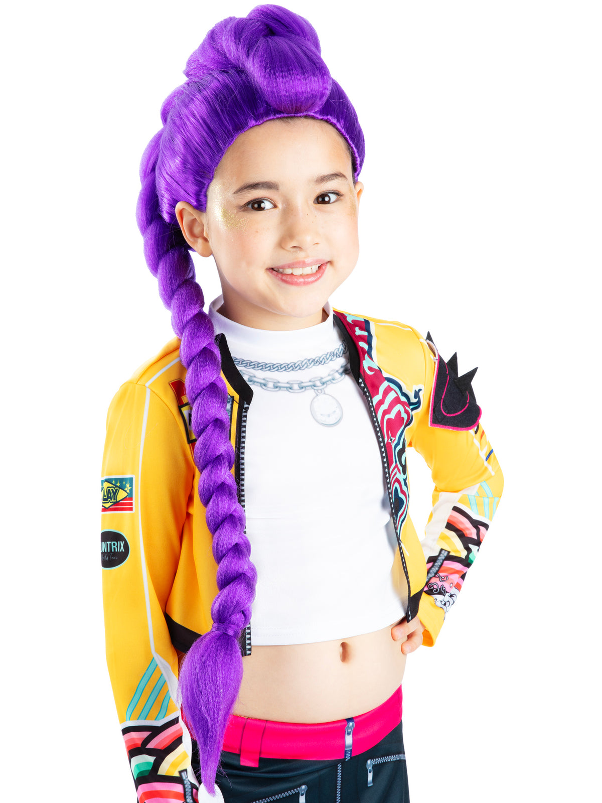 K-POP DEMON HUNTERS RUMI WIG - CHILD