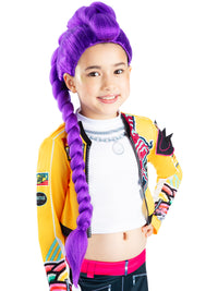 K-POP DEMON HUNTERS RUMI WIG - CHILD