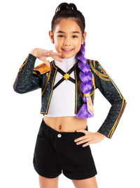 K-POP DEMON HUNTERS RUMI CLIP ON HAIR BRAID (40cm) - CHILD - Packaging
