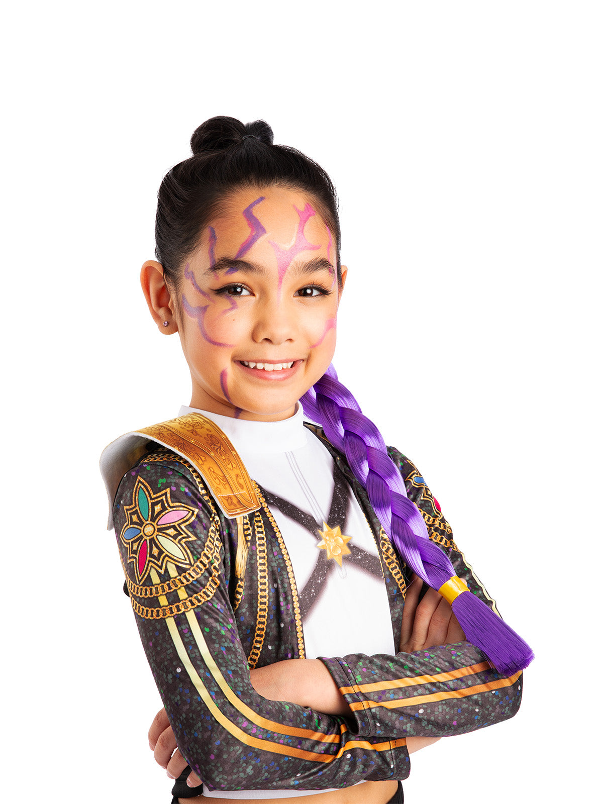 K-POP DEMON HUNTER FACE PAINT SET - CHILD - Back
