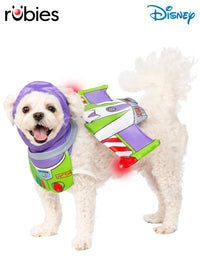 BUZZ LIGHTYEAR TOY STORY PET ACCESSORY WITH LIGHT UP FUNCTION - Front