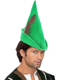 ROBIN HOOD DELUXE HAT, ADULT - Front