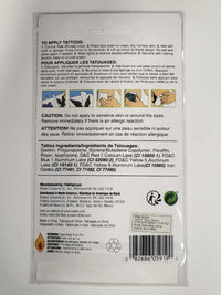 SKELETON LARGE TATTOO KIT - 14 Plus - Back