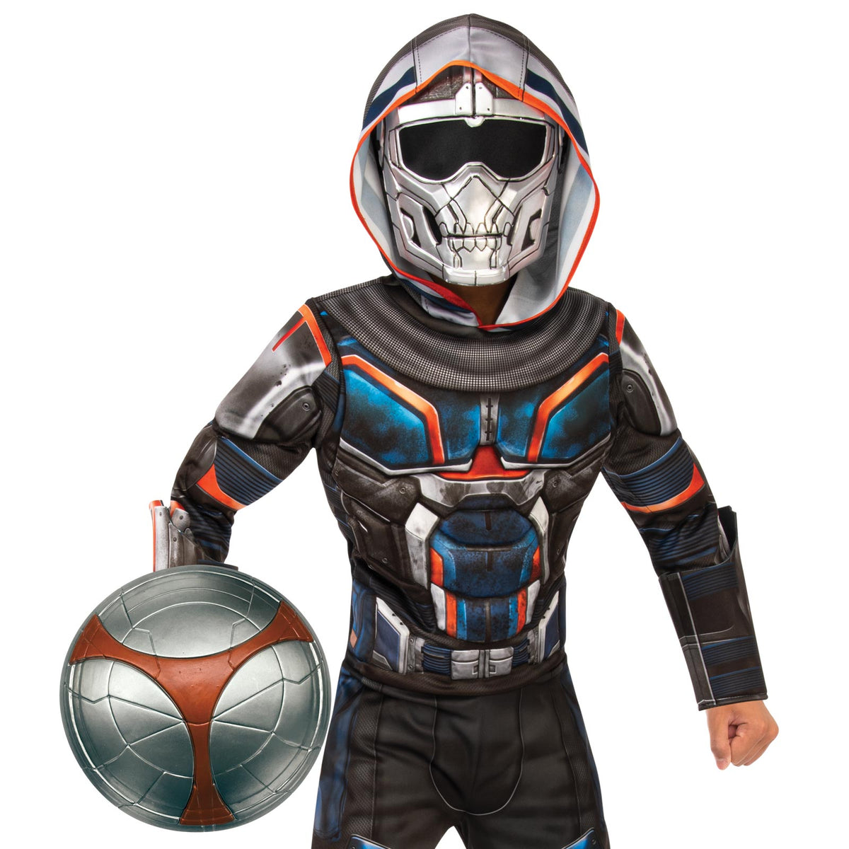 TASK MASTER 12" SHIELD (BLACK WIDOW) - CHILD - Back